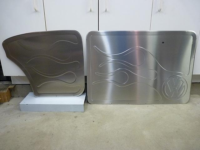 VW flame doorpanels