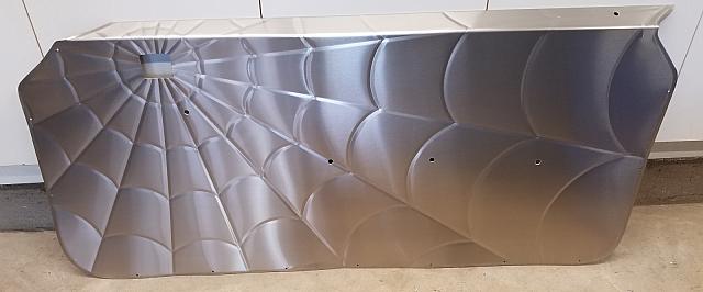 fox mustang web with arm rest holes