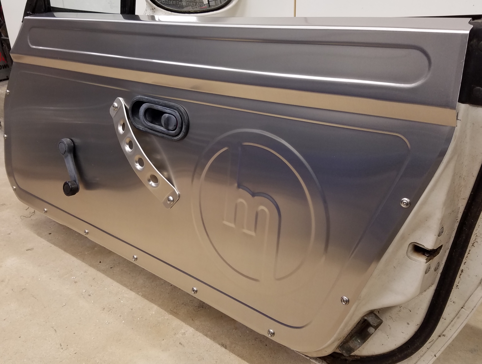 Big Wig Race Cars aluminum door panels GM, Ford, Mazda, Opel