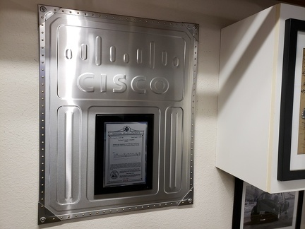 Cisco patent display